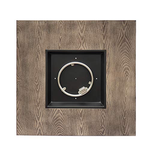 Christopher Knight Home 312829 Abraham Outdoor 40-Inch Square Fire Pit with Tank Holder, Concrete