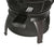 BALI OUTDOORS Outdoor Fireplace Wooden Fire Pit, Chimenea, Black