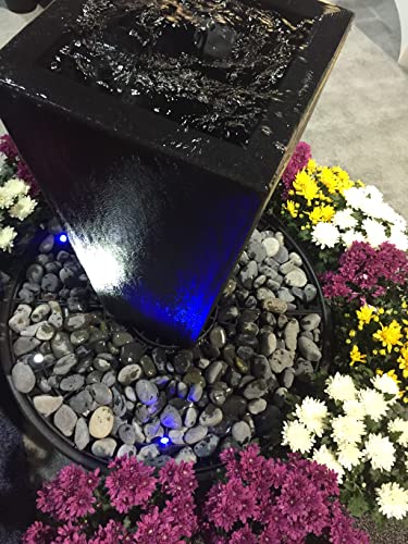 Little Giant DFB36 36-Inch Disappearing Water Fountain Basin, Supports Up to 2,000 lbs, Black, 566517