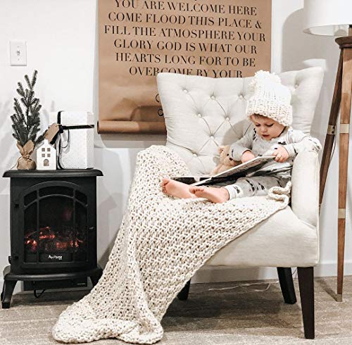 e-Flame USA Tahoe LED Portable Freestanding Electric Fireplace Stove Heater