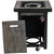 Sunnydaze Square Outdoor Propane Gas Fire Pit Table