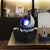 WICHEMI Water Fountain Indoor Fountains with Illuminated Rolling Ball