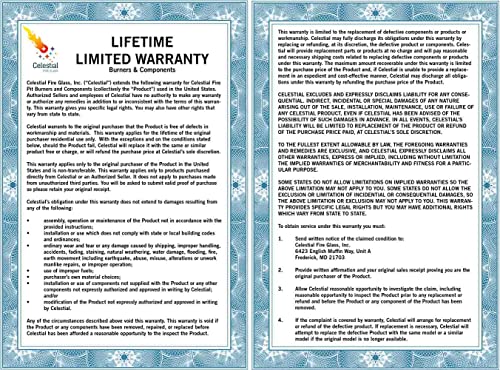 Celestial 30" x 6" CSA Certified Fire Pit Burner Kit