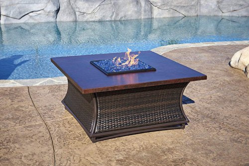 American Fireglass 1/2" Azuria Reflective Fire Glass, 20 lb. Bag