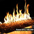 Skyflame 30" x 6" Rectangular Gas Fire Pit and Fireplace H-Burner with 3 Pipes