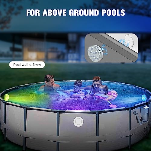 Qoolife Rechargeable Submersible Pool Lights