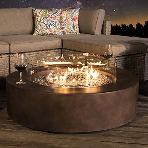 COSIEST Outdoor Propane Fire Pit Table