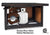 Outland Living Series 403-Espresso Brown Fire Table, Espresso Brown/50,000 BTU