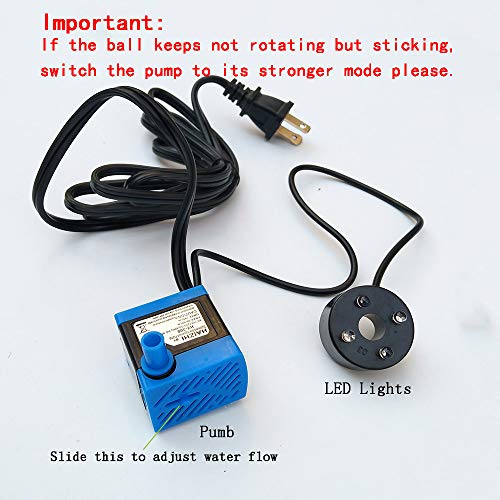 WAWLIVING Tabletop Fountain