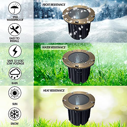 MIK Solutions LED Spot Lights Outdoor Landscape Lighting Well Lights