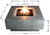 Elementi Manhattan Cast Concrete Fire Pit - NG