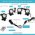 Macarrie 2 Set Color Changing Underwater Fountain Lights