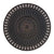 Fire Sense Columbia 34" Round LPG Aluminum LPG/NG Fire Pit Table | Antique Bronze Finish | Uses 20 Pound Propane Tank | Fire Bowl Lid, Vinyl Over and Clear Fire Glass Included