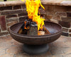 Ohio Flame 30" Patriot Fire Pit (Made in USA) - Natural Steel Finish