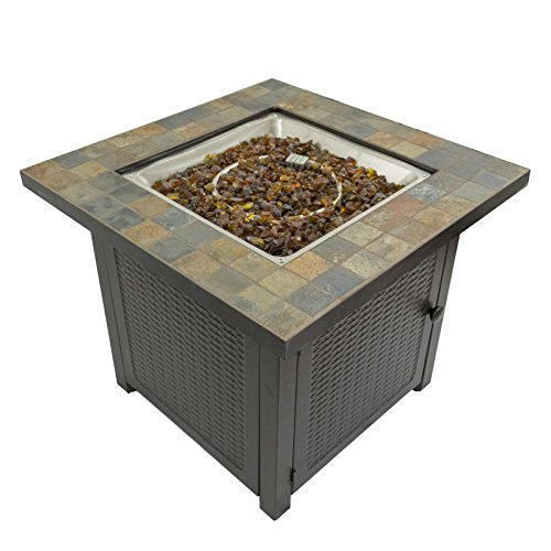 Hiland High Output Propane Fire Pit Table