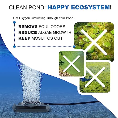 Airpro Eco ½ HP Rocking Piston Pond Aerator Kit