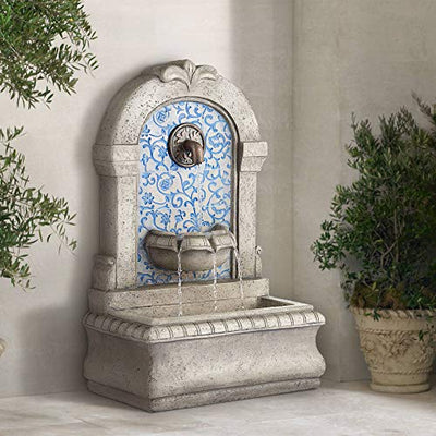 John Timberland Manhasset Outdoor Wall Water Fountain