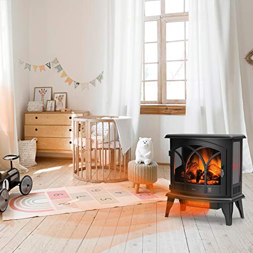 TURBRO Suburbs TS23-C Electric Fireplace Infrared Heater