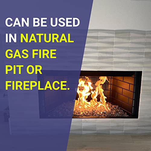 American Fire Glass H-Burner Kit for Natural Gas, 30" x 6"