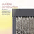 Alpine Corporation Waterfall Fountain with Stones and Light