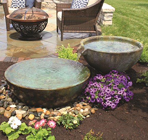 Aquascape 58087 Spillway Bowl and Basin Fountain Kit