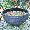 Sungmor Low Bowl Planter Large Garden Bowl